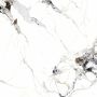 SPC Wandpaneel Marmor Carrara Weiss Glänzend 120 x 280 cm 4 mm (B)