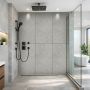 SPC Wandpaneel Stein Limestone Grau Matt 60 x 120 cm 4 mm