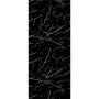 SPC WandpaneelMarmor Marquina Schwarz Glänzend 120 x 280 cm 4 mm