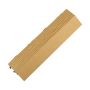 WPC Terrassenfliese 3D Seite Honig Teak