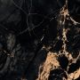 Wandpaneel XXL Portoro Schwarz Glänzend 120 x 280 cm 3 mm (C)