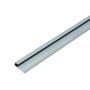 Aluminium-Abschlussprofil 3,5 mm für Wandpaneele Dunkelgrau Matt – 2,9 m