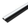 LED-Aluminium-Abschlussprofil 4,5 mm für Wandpaneele Schwarz Matt – 2,9 m