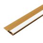 LED-Aluminium-Abschlussprofil 4,5 mm für Wandpaneele Goldene Matt – 2,9 m