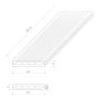 Timber WPC Terrassendiele Graphit – 3 m
