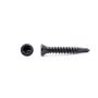 Selbstbohrende Schraube 4 x 25 mm aus Edelstahl Schwarz – 200 Stück