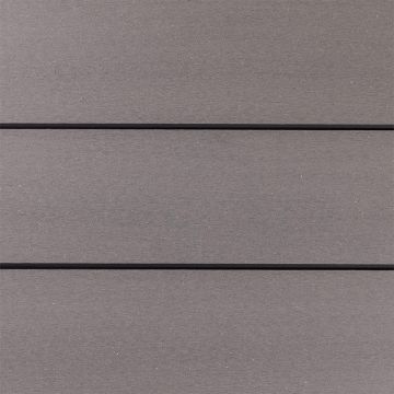 Standard WPC Fassadeverkleidung Hellgrau - 2,8 m