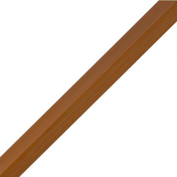WPC Eckleiste Lamel Premium Teak 36,5 mm – 2,9 m