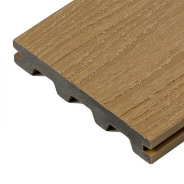 Solid Premium WPC Terrassendiele Natural Wood - 4 m