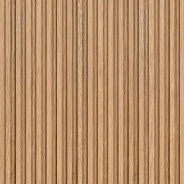 SPC Wandlamellen Niederprofil Goldene Eiche Matt 1,2 x 15,5 cm – 2,8 m