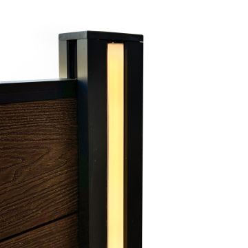 LED-Leuchte für Zaunpfosten – 150 cm | 3000K | (9W)