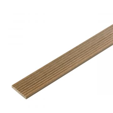 WPC Flachleiste Premium Natural Wood 70x10 mm - 2,9 m