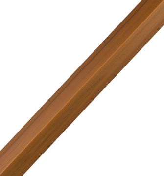 WPC Winkelleiste Premium Amber 50x50 mm - 2,9 m