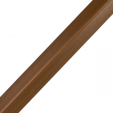 WPC Winkelleiste Premium Teak 50x50 mm - 2,9 m