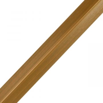 WPC Winkelleiste Premium Natur Eiche 50x50 mm - 2,9 m