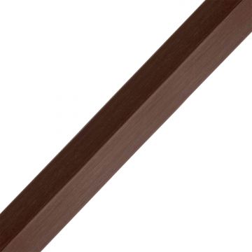 WPC Winkelleiste Premium Redwood 50x50 mm - 2,9 m