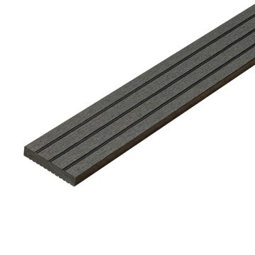 WPC Flachleiste Timber Graphit 50x10 mm - 2,4 m
