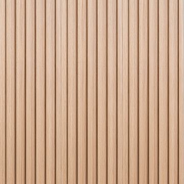 SPC Wandlamellen Niederprofil Natural Eiche Matt 1,2 x 15,5 cm – 2,8 m