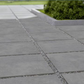 Terrassenplatte aus Feinsteinzeug Urban Beton Gray 60x60x2cm