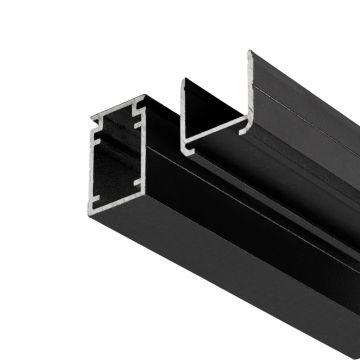 Unteres Profil für Lamellenzäune Premium Anthrazit – 1,8 m