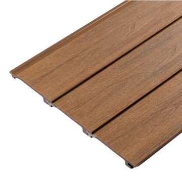 Deska Elewacyjna Kompozytowa Szczotkowana Premium Teak – dł. 2,9 m