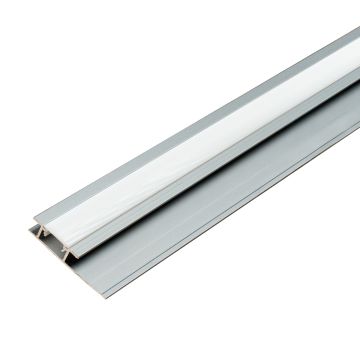 LED-Aluminium-Verbindungsprofil 4,5 mm für Wandpaneele Dunkelgrau Matt – 2,9 m