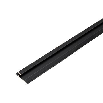 Aluminium-Verbindungsprofil 3,5 mm für Wandpaneele Schwarz Matt – 2,9 m