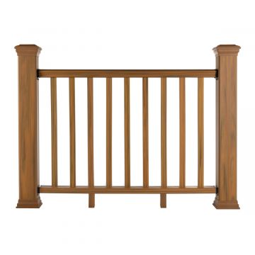 Balustrada kompozytowa Amber 157 x 113 cm (2 słupki)