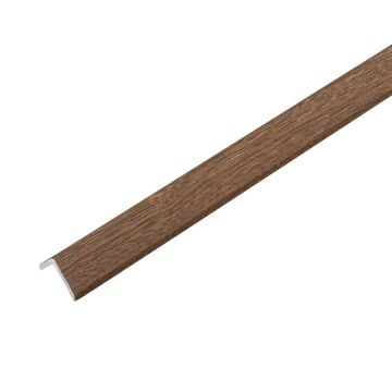 SPC Abschlussleiste Dunkel Eiche Matt 1 x 2 cm – 2,8 m
