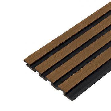 Deska Elewacyjna Kompozytowa Lamelowa DUO Teak/Czarny – dł. 2,9 m