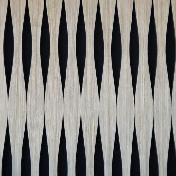 Lamele ścienne akustyczne na filcu V-Line Dąb Soft Fornir 2,1 x 30,5 cm – dł. 2,7 m