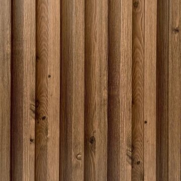 Lamele Ścienne Dekoracyjne Dąb Ciemny 2,4 x 16,8 cm – dł. 2,7 m