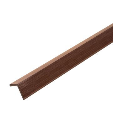 WPC Winkelleiste Solid XL Brown 50x50 mm – 3 m