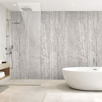 SPC Wandpaneel Stein Monza Grau Matt 120 x 280 cm 4 mm