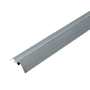 Aluminium-Inneneckprofil 4,5 mm für Wandpaneele Dunkelgrau Matt – 2,9 m