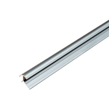 Aluminium-Außeneckprofil 3,5 mm für Wandpaneele Dunkelgrau Matt – 2,9 m