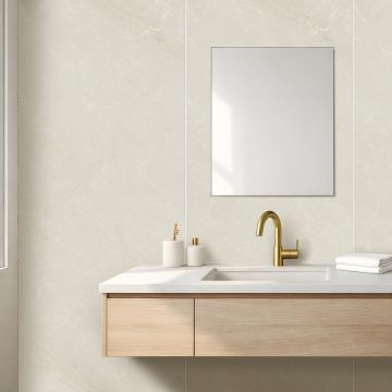 SPC Wandpaneel Stein Limestone Beige Matt 120 x 280 cm 4 mm