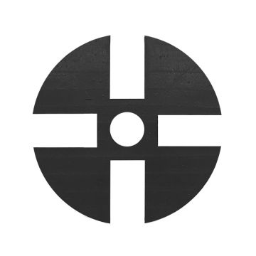 Podkładka Gumowa 1,5 mm do wsporników pod płyty Ø 5,5 cm – 1000 szt.