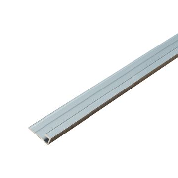 Aluminium-Abschlussprofil 3,5 mm für Wandpaneele Dunkelgrau Matt – 2,9 m