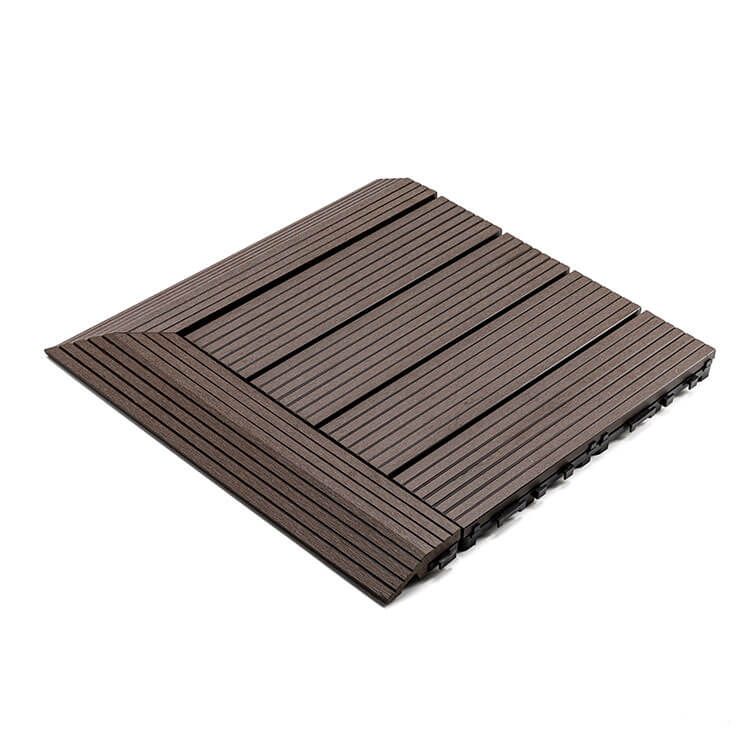 Podest Tarasowy Kompozytowy Ciemny Brąz 30 x 30 x 2,5cm