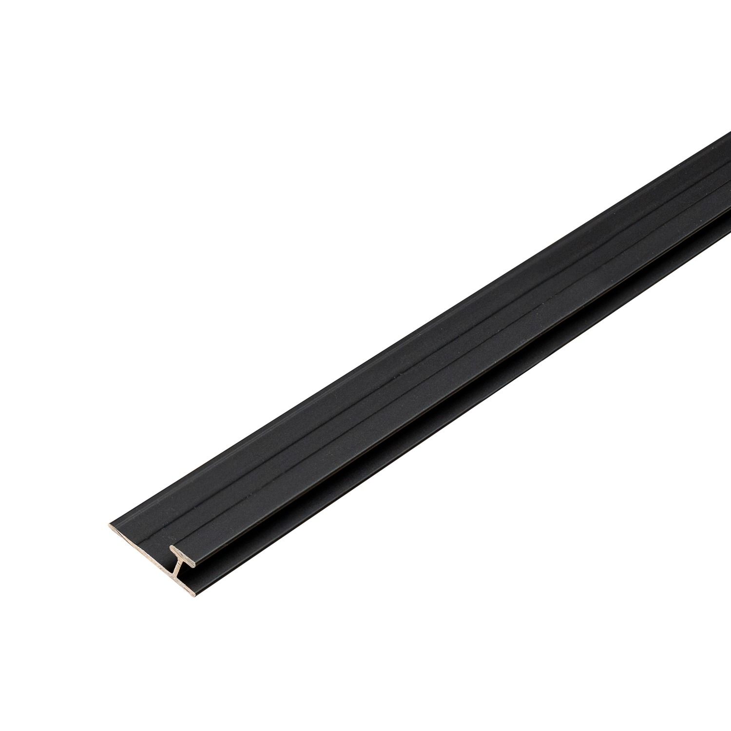 Aluminium-Verbindungsprofil 3,5 mm für Wandpaneele Schwarz Matt – 2,9 m Aluminium-Verbindungsprofil 3,5 mm für Wandpaneele Schwarz Matt – 2,9 m