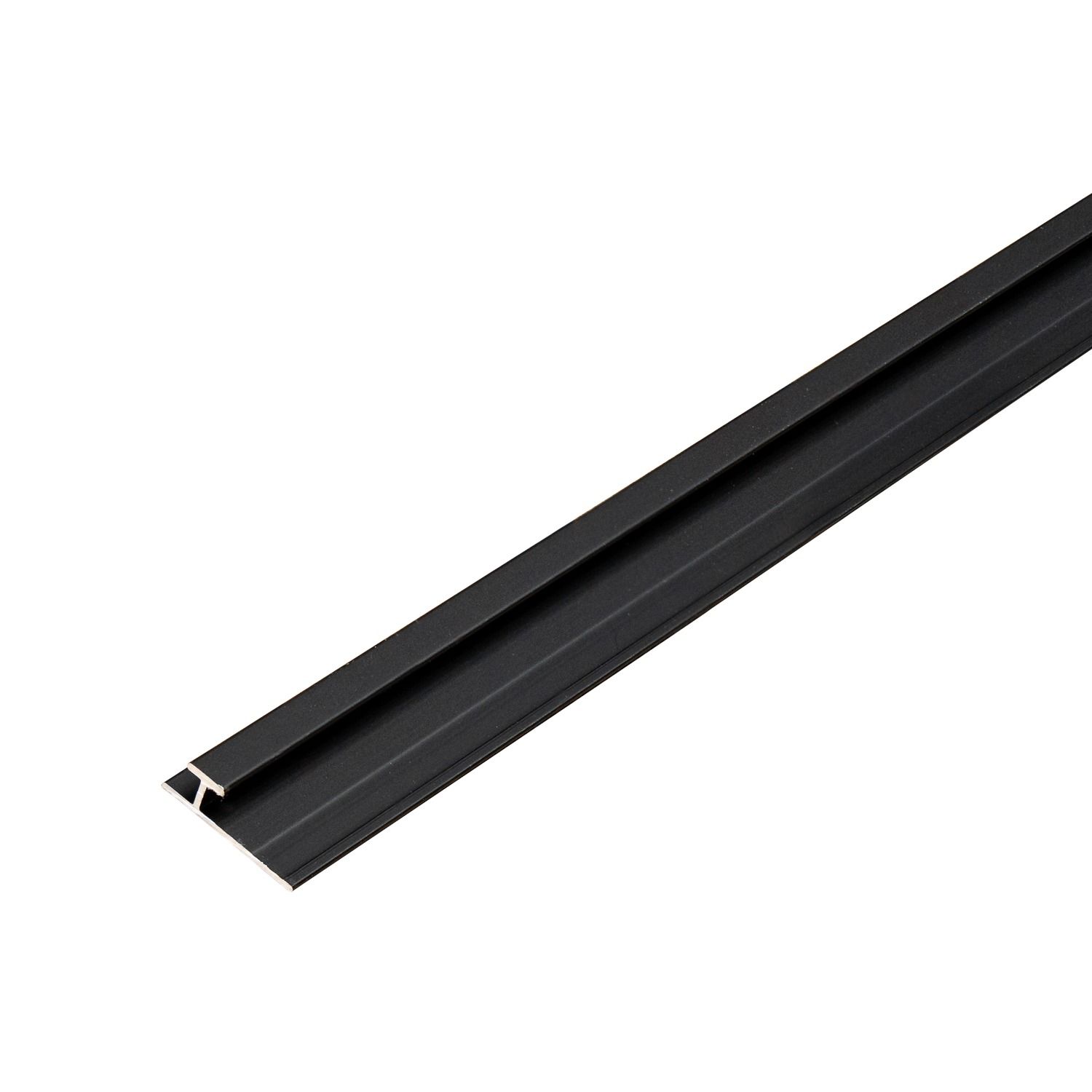 Aluminium-Verbindungsprofil 3,5 mm für Wandpaneele Schwarz Matt – 2,9 m Aluminium-Verbindungsprofil 3,5 mm für Wandpaneele Schwarz Matt – 2,9 m