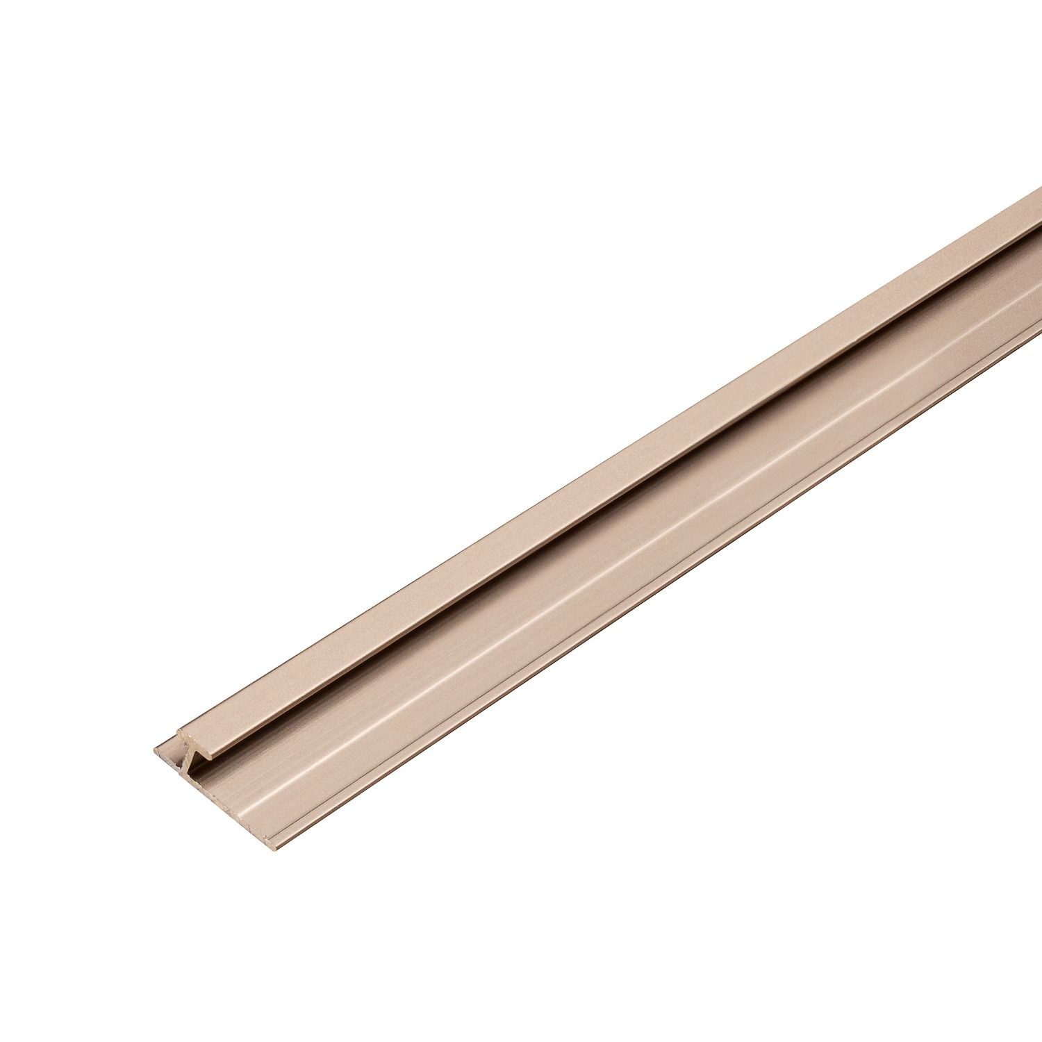 Aluminium-Verbindungsprofil 3,5 mm für Wandpaneele Kupfer Matt – 2,9 m