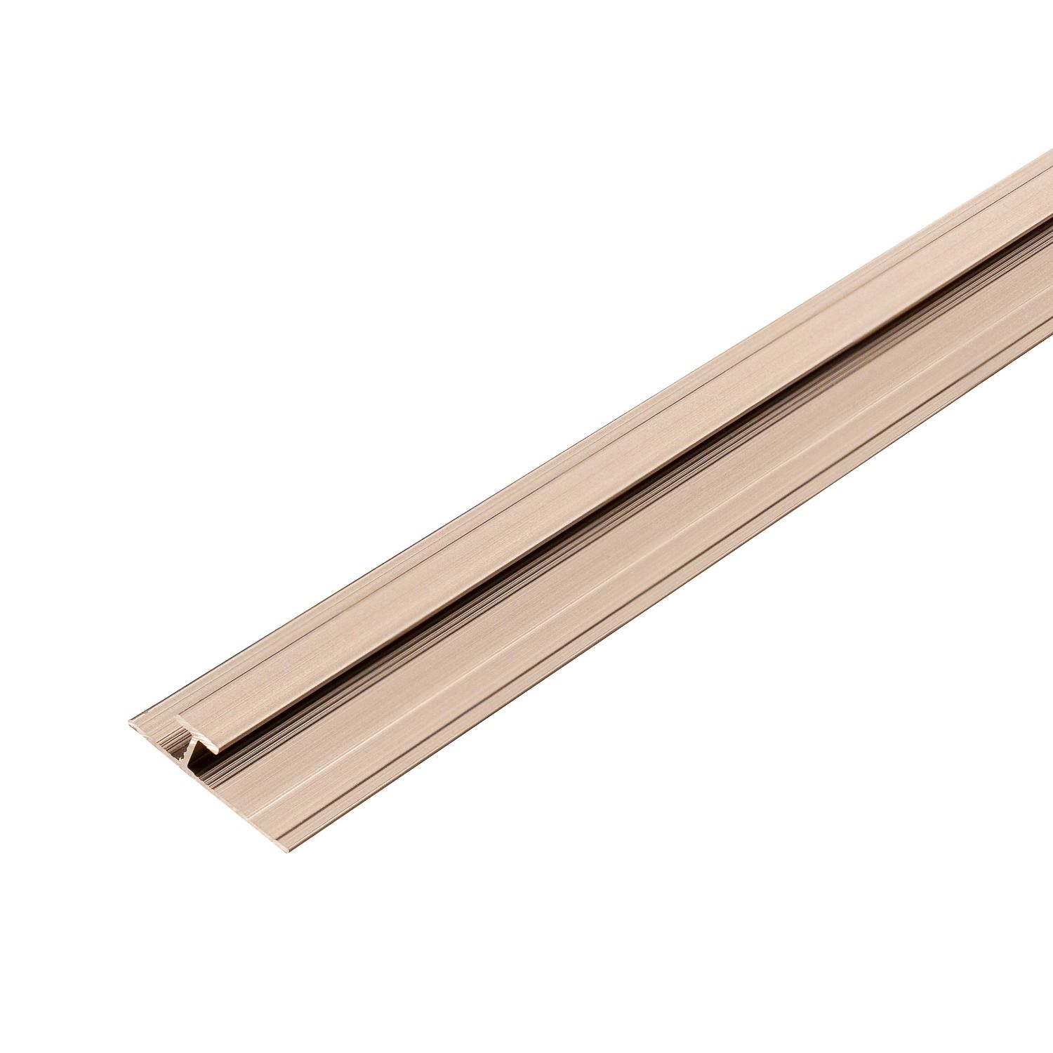 Aluminium-Verbindungsprofil 4,5 mm für Wandpaneele Kupfer Matt – 2,9 m