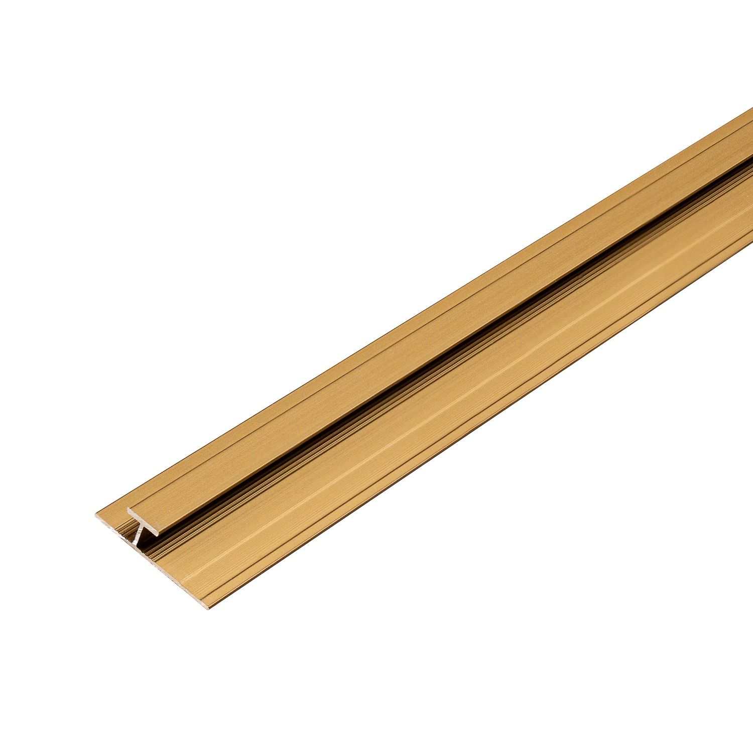 Aluminium-Verbindungsprofil 4,5 mm für Wandpaneele Goldene Matt – 2,9 m Aluminium-Verbindungsprofil 4,5 mm für Wandpaneele Goldene Matt – 2,9 m
