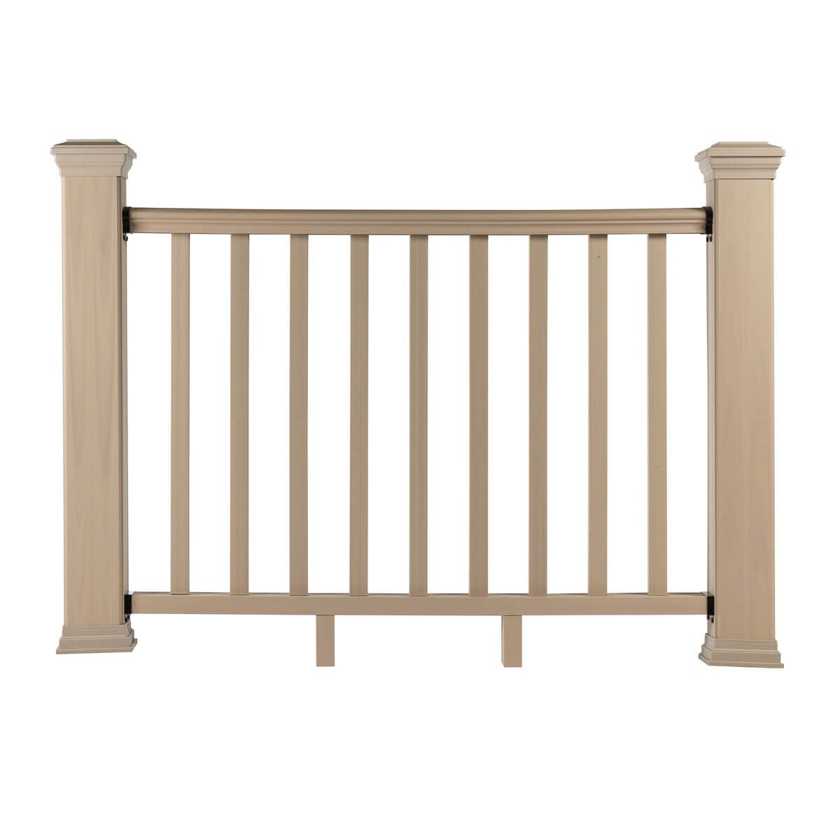 Balustrada kompozytowa Ecru 140 x 113 cm (1 słupek)