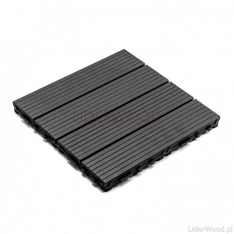 Podest Tarasowy Kompozytowy Antracyt 30 x 30 x 2,5 cm