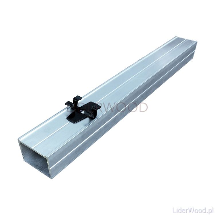 Klips ze stali nierdzewnej L-8 do deski Standard i Premium + wkręt – 100 szt. (CZARNY)