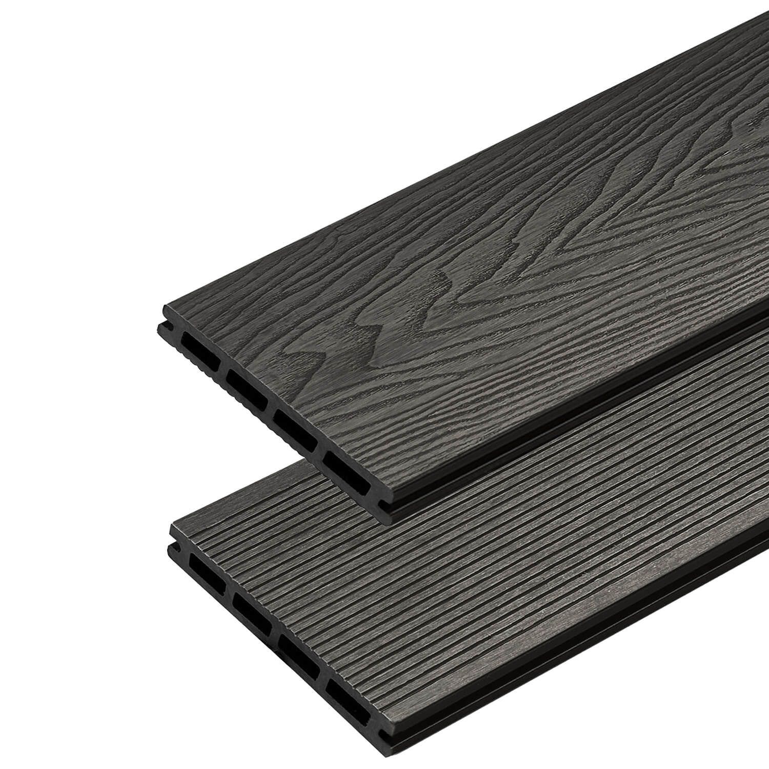 Deska Tarasowa Kompozytowa 3D Classic Antracyt – dł. 2,2 m