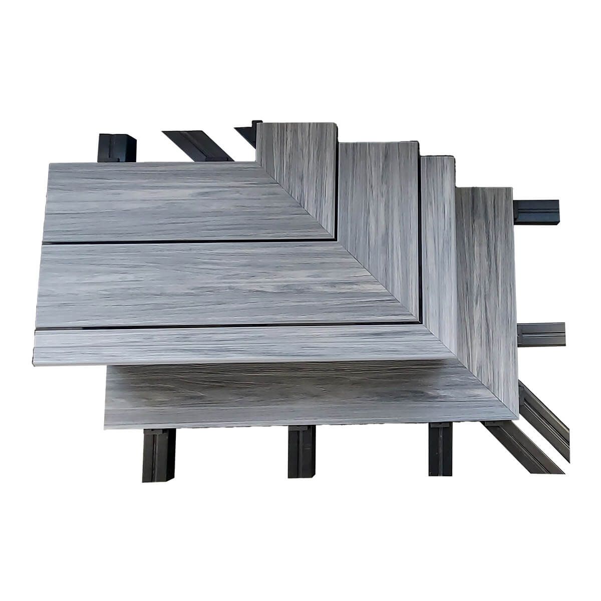 Deska kompozytowa zakończeniowa schodowa Premium Antique – dł. 2,8 m